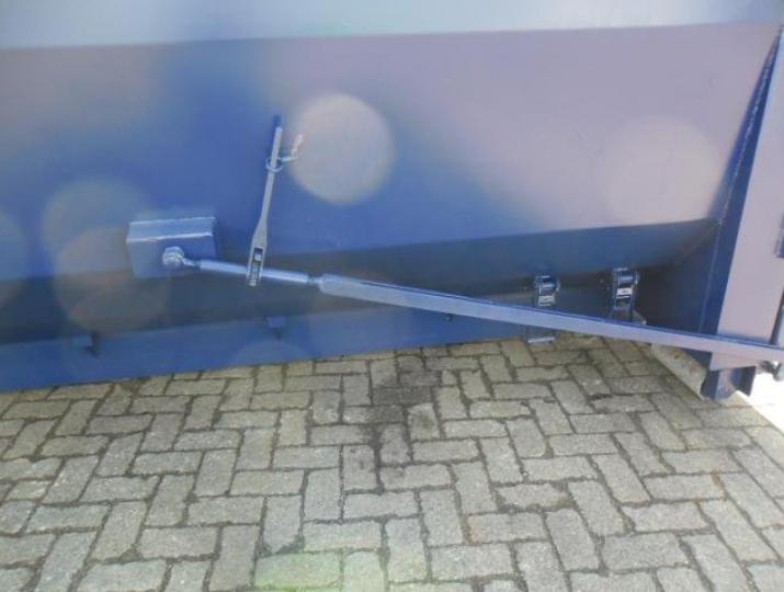 Vloeistofdichte container kiepklep zekering